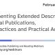 Implementing Extended Descriptions webinar title slide